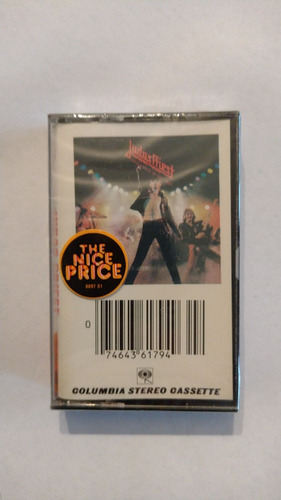 Judas Priest Unleashed In The East Cassette Usa Nuevo Cerrad