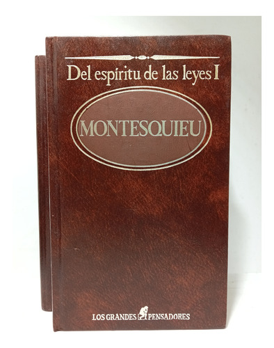 Del Espíritu De Las Leyes 1 Y 2 - Montesquieu - Sarpe - 1984