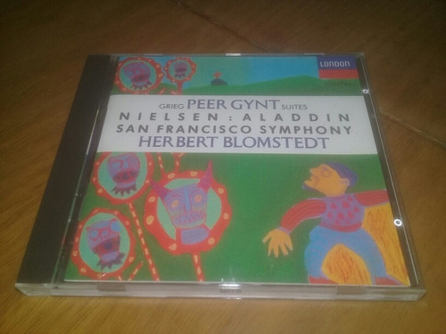 Grieg Peer Gynt Suites Nielsen Aladdin Herbert Blomstedt Cd 