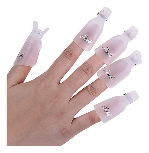Pack 26 Pinzas Para Quita Esmalte Permanente O Uñas Gel
