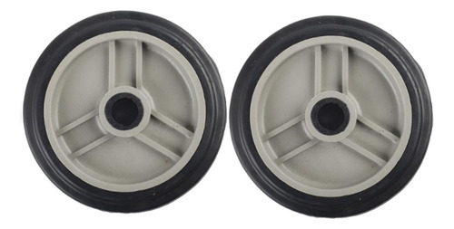 2 Ruedas Para Compresor De Aire (tornillos No 4 Pulgadas