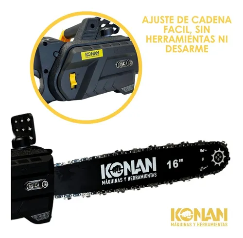 Motosierra Eléctrica Konan 2000w Espada 40cm 16 Poda