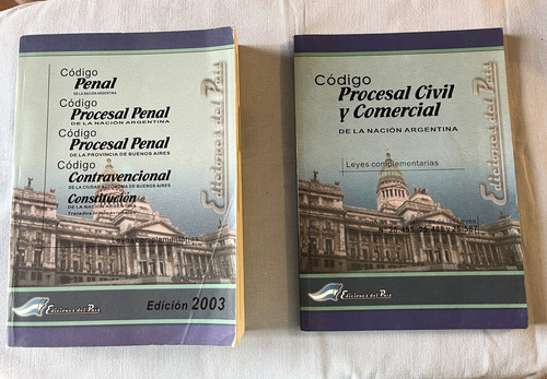 Código Penal Procesal P Bsas Contrav Civil Comer Ed Del País (Usado)