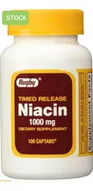 Comprar Niacin Niacina B3 1000mg/ 100 Capsulas