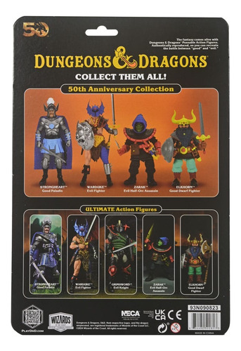 Dungeons Dragons Strongheart Good Paladin Figura 50aniv