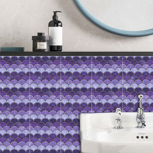 Pegatinas De Azulejos De Simulación L Para Cocina, Baño, Dor