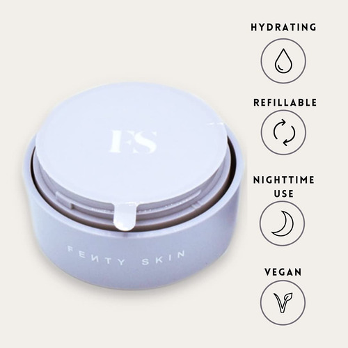 Crema Hidratante Fenty Skin Instant Reset, 50 Ml Con Ácido