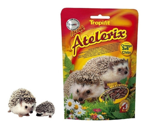 Imagen 1 de 10 de Alimento Erizo Completo Tenebrios Importado Tropifit 700 Gr