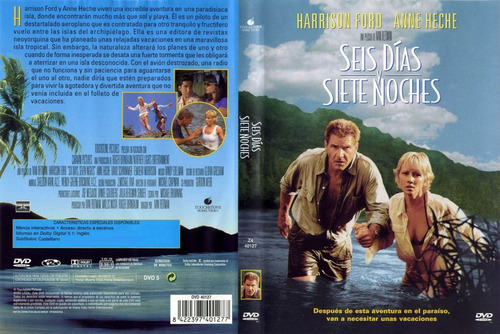 Seis Días, Siete Noches - Harrison Ford - Dvd