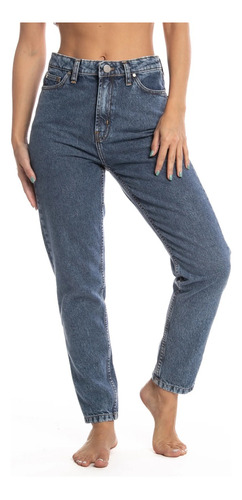 Pantalon Jean Rusty Mujer Freesia Estilo Mom Original