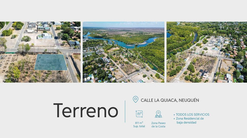 Venta Terreno 811 M2, Calle La Quiaca, Neuquén