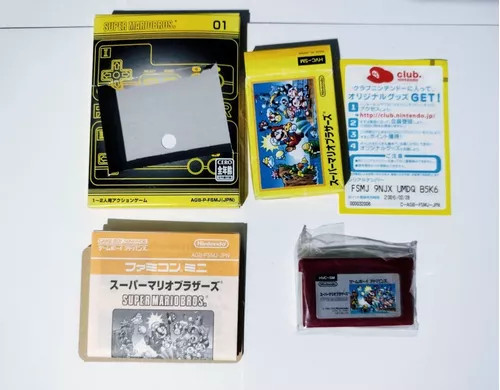 Famicom Mini Series: Super Mario Bros. (Seminovo) - Game Boy Advance