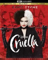 Comprar Cruella | Blu Ray 4k Hd + Blu Ray + Dig. Película Nuevo