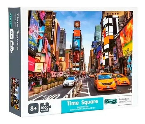 Rompecabezas Puzzle 1000 Piezas Time Square 2410 Ditoys