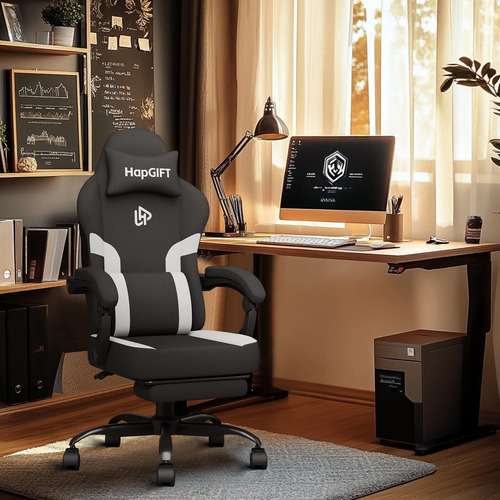 Silla Ergonómica De Computadora Con Soporte Lumbar Y Reposap