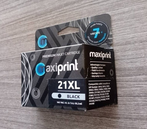 Cartucho Maxiprint 21xl Negro