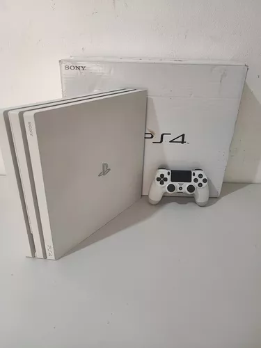 Playstation 4 Pro Branco 1tb - Ps4 Pro Branco 1tb + 1 Controle + 2