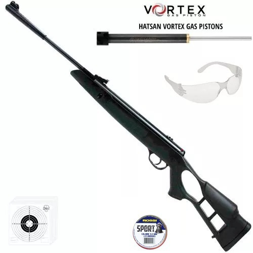 Espingarda Chumbinho 5.5 Hatsan Striker Edge Vortex Gás Ram