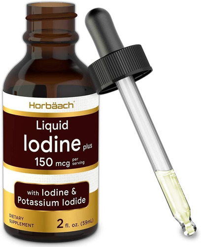 Yodo Líquido Con Yoduro De Potasio 150 Mcg 59ml  