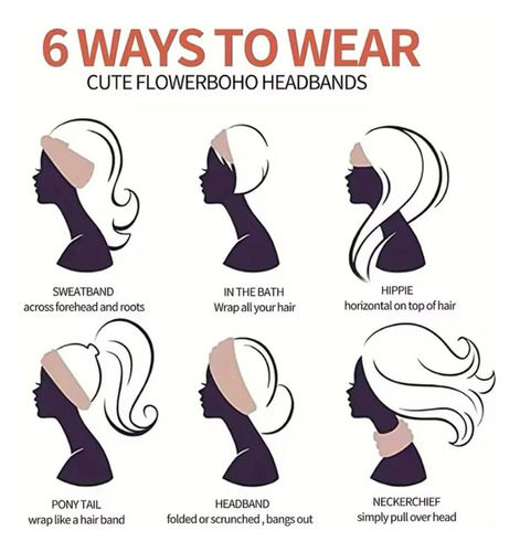 Banda Elástica Para Cabello Unisex Moda Fitnes Azul Acero