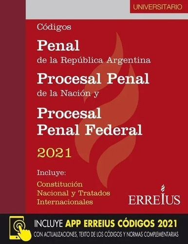 Código Penal Procesal Penal Y Procesal Federal 2021 Errepar