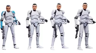 Star Wars The Vintage Collection Phase I Clone Trooper 4 Pk