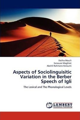 Libro Aspects Of Sociolinguisitic Variation In The Berber...