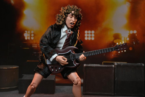 Figura Angus Young Highway To Hell - Acdc - 8 Clothed - Neca