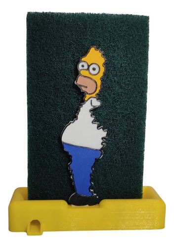 Homero Simpson Portaesponja 3d