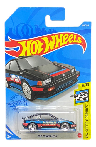 Hot Wheels Honda Cr-x 1985 Hw De Colección Escala 1:64