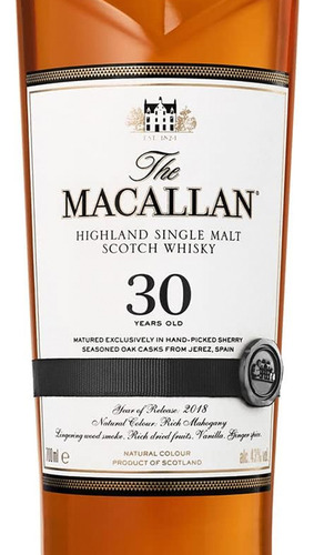 Pack De 4 Whisky The Macallan 30 700 Ml