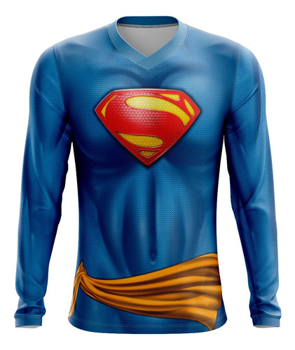 Camisa / Camiseta Superman Hq - Manga Longa