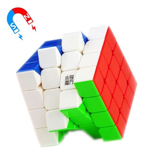 Cubo Rubik 4x4 Magnetico Yusu 4x4 V2 M Original Speedcube