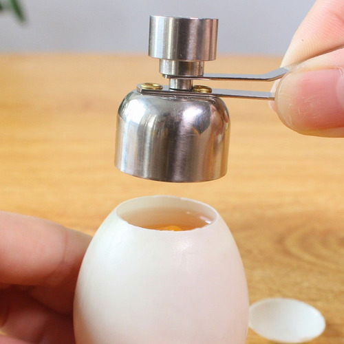 Herramienta Para Romper Huevos, Abridor De Huevos De Acero