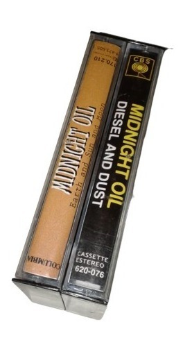 Midnight Oil: Earth & Sun & Moon + Diesel & Dust - Cassettes