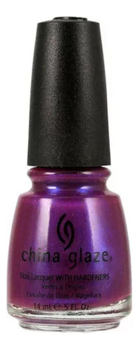 Esmalte De Uñas China Glaze Reggae To Riches Violeta 14ml Color Shimmer