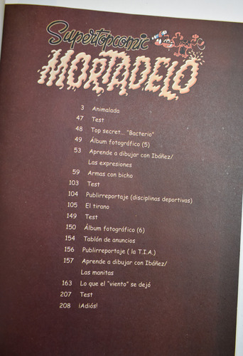 Supertopcómic Mortadelo 3 Francisco Ibáñez Talavera C259