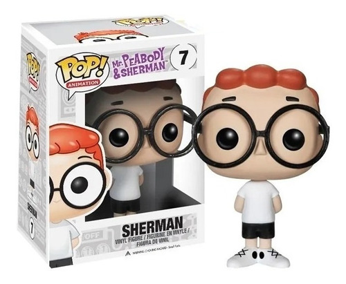 Sherman Funko Pop Animation Mr Peabody And Sherman
