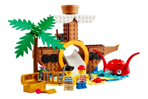 Parque Infantil De Barcos Piratas Lego 40589 - Nuevo.