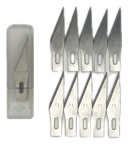 Set 10 Repuestos Para Bisturi De Corte Manualidades