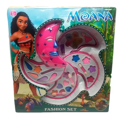 Kit Maquiagem Infantil Moana