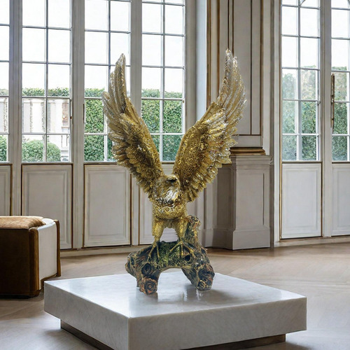 Estatua De Águila Dapeng Con Extendidas, Escultura