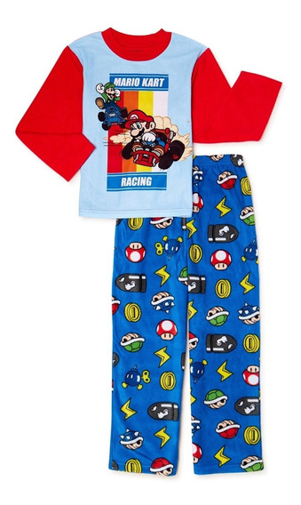 Pijama Polar Niños Nintendo Mario Kart | gratis