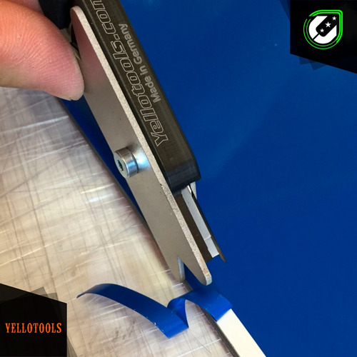 Cortador De Contornos Yelloguide Flexi Yellotools Para Vinil