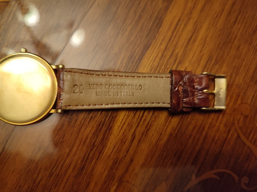 Imagen 6 de 8 de Reloj Longines De Oro 18k Antiguo Original - Pulsera De Piel