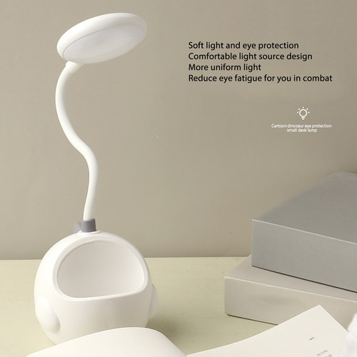 Lámpara Led De Escritorio, Bonito Soporte Para Bolígrafos, T