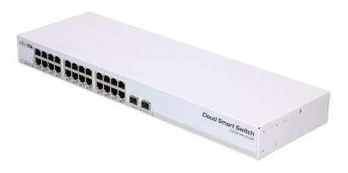 Imagen 1 de 5 de Cloud Smart Switch Mikrotik Css326-24g-2s+rm 24 Puertos Gigabite + 2 Sfp+