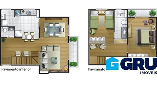 Imagem 5 de 11 de Excelente Apartamento A Venda De 100 M² No Condomínio Village De La Colina, Em Campos Do Jordão-sp