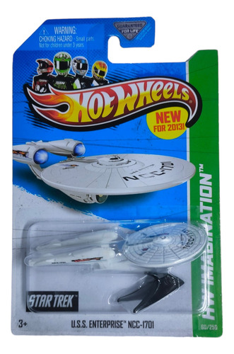 Hot Wheels Star Trek Uss Enterprise Ncc 1701 Torpedos 2012