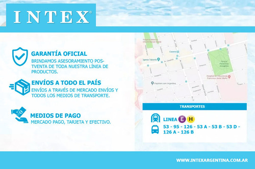 Pileta Inflable Intex Easy Set 366x91cm / 6734lts Cts-